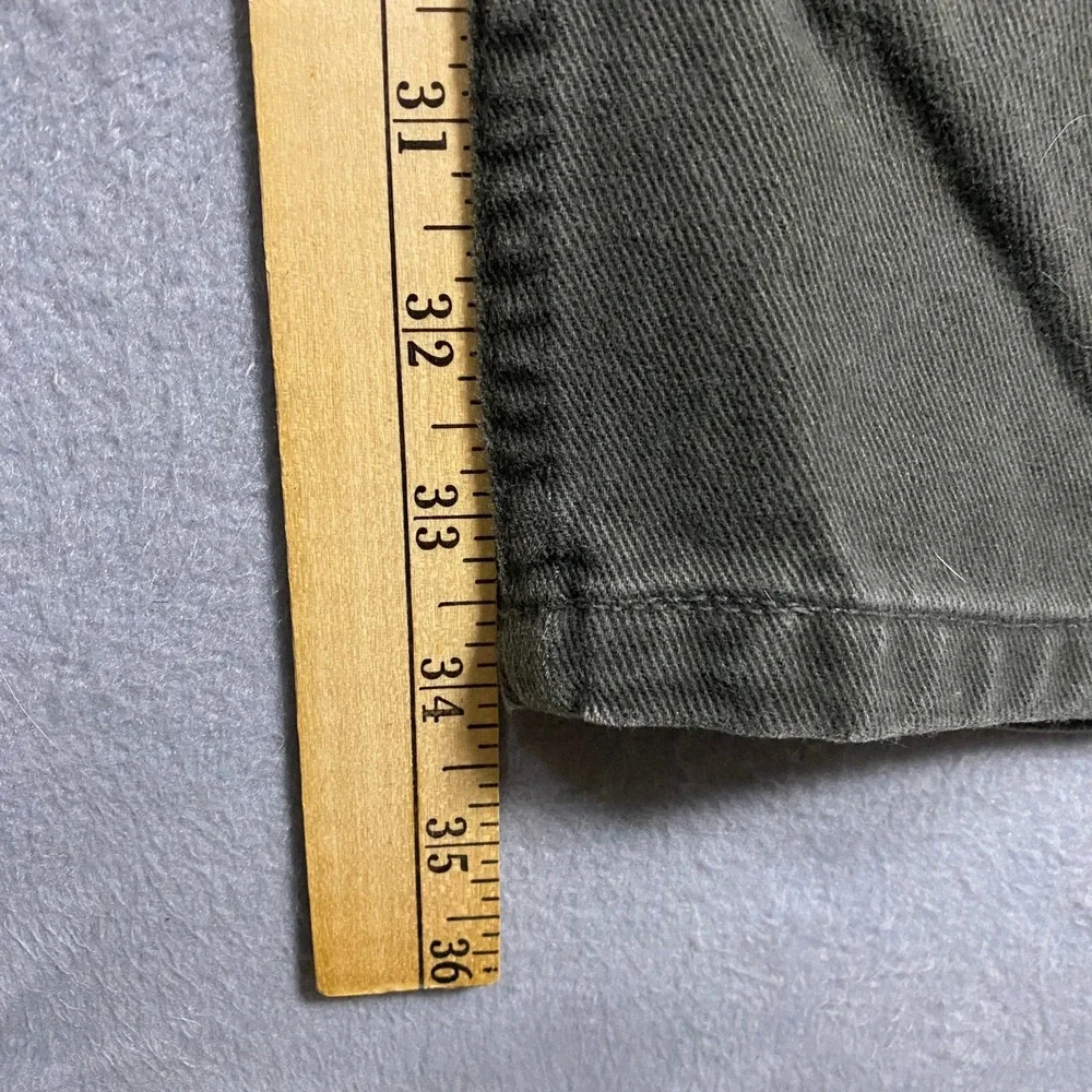 Vintage Levi's 540 Relaxed Fit Jeans Mens 38x34 Olive Green Brown Tab USA Made
